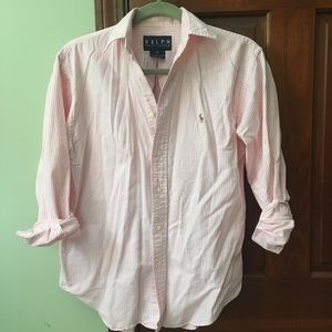 Ralph Lauren Women’s Button Down Shirt, Size S/2